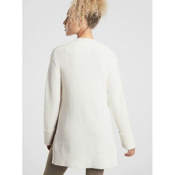 NWT Athleta Shasta V-neck Sweater - Picture 2 of 6